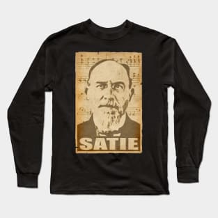 Eric Satie musical notes Long Sleeve T-Shirt